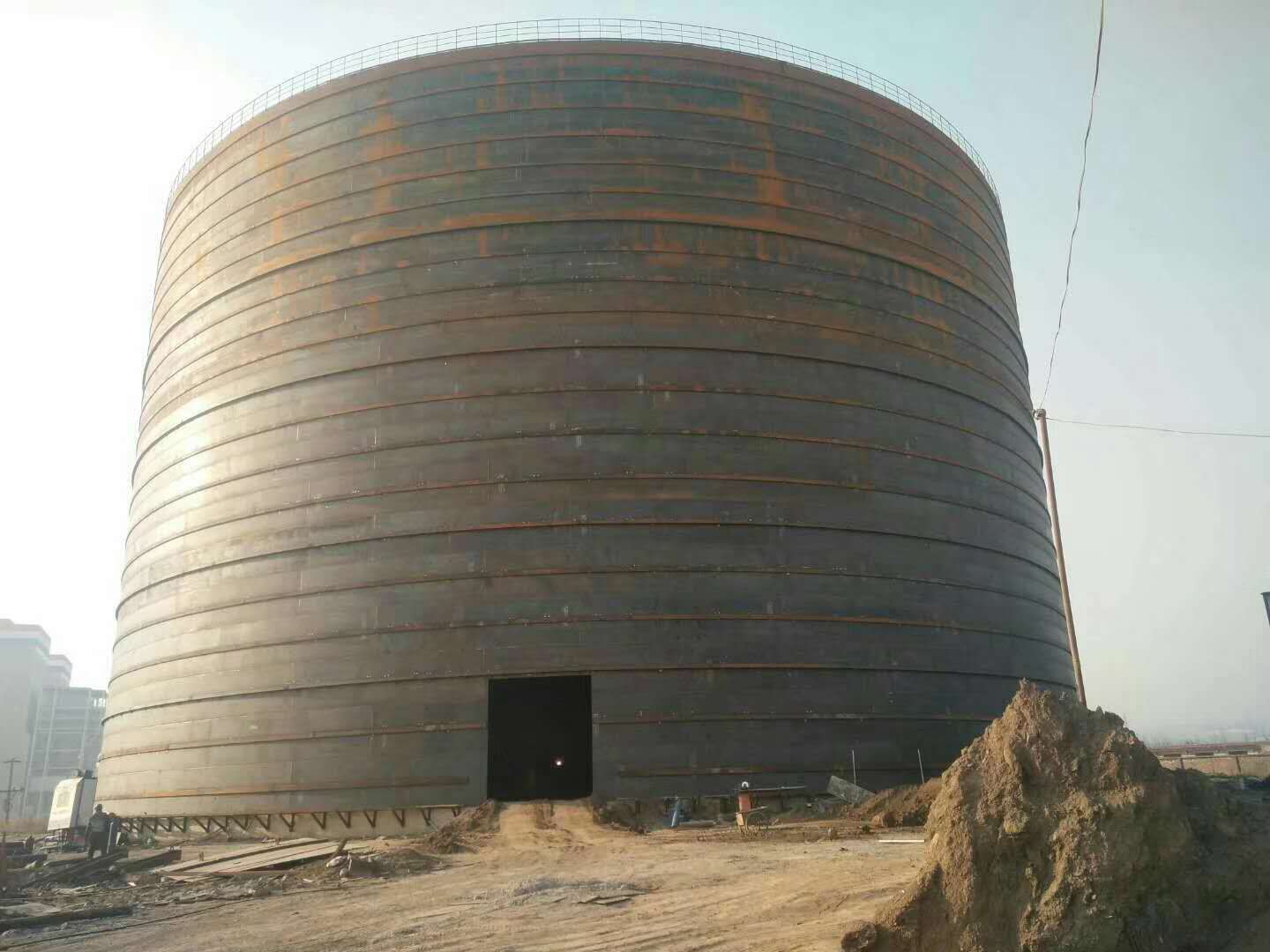 新抚承建大型钢板库的好处及原理