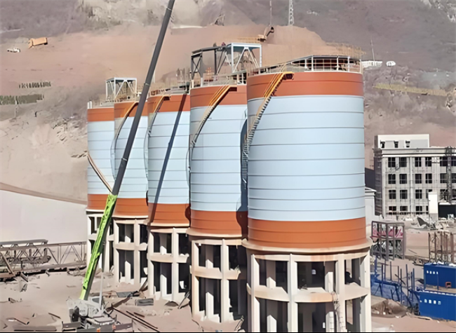 新抚高架钢板仓